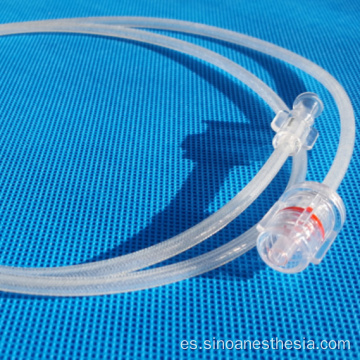 Tubo de extensión de PVC médico de alta presión